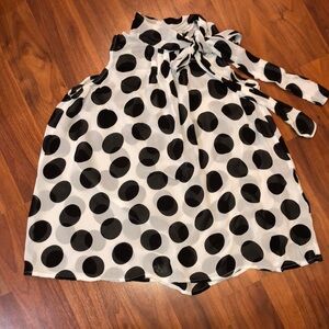 Polka dot top